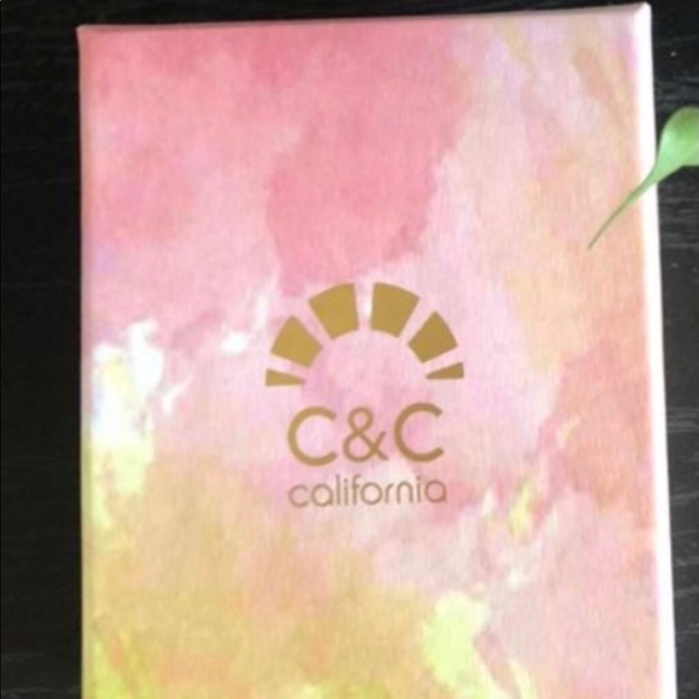 NIB C&C CALIFORNIA RHINESTONE BUTTERFLY EARRINGS - Picture 9 of 12